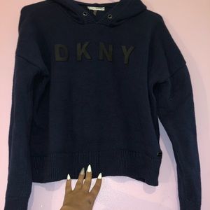 Navy blue hoodie